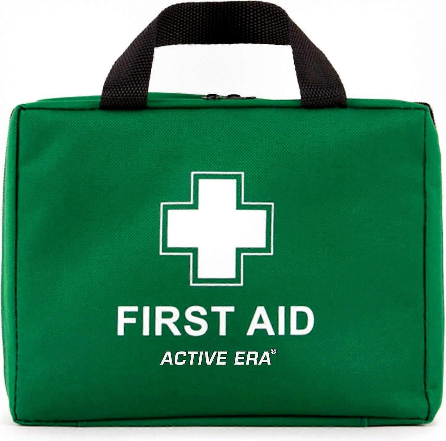1-piece Large Capacity Premium First Aid Kit - Suitable for Home, Office or Vehicle - Red