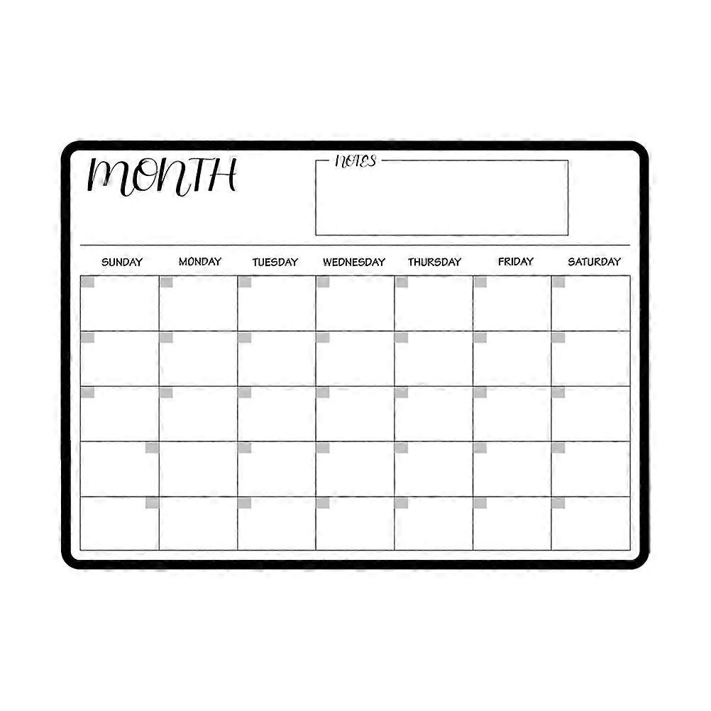 Compact Magnetic Planner, Ideal Fridge Calendar for Students and Professionals