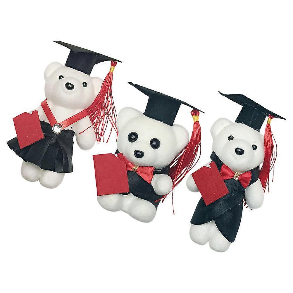 , Cute Cartoon Bear Plushies Graduation Event