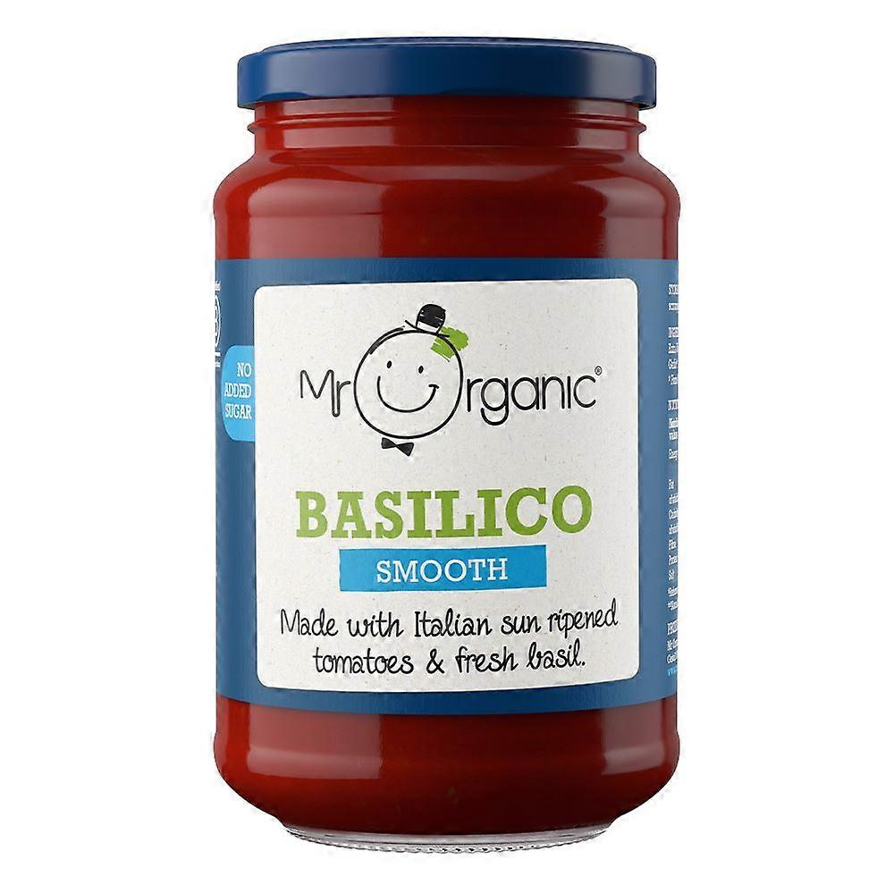 Mr Organic Mr 有机顺滑罗勒司意大利面酱 350g