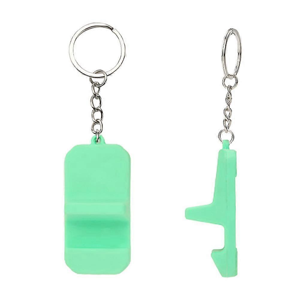 For Key Ring Phone Holder Portable Metal Stand with Keychain 6 Colors