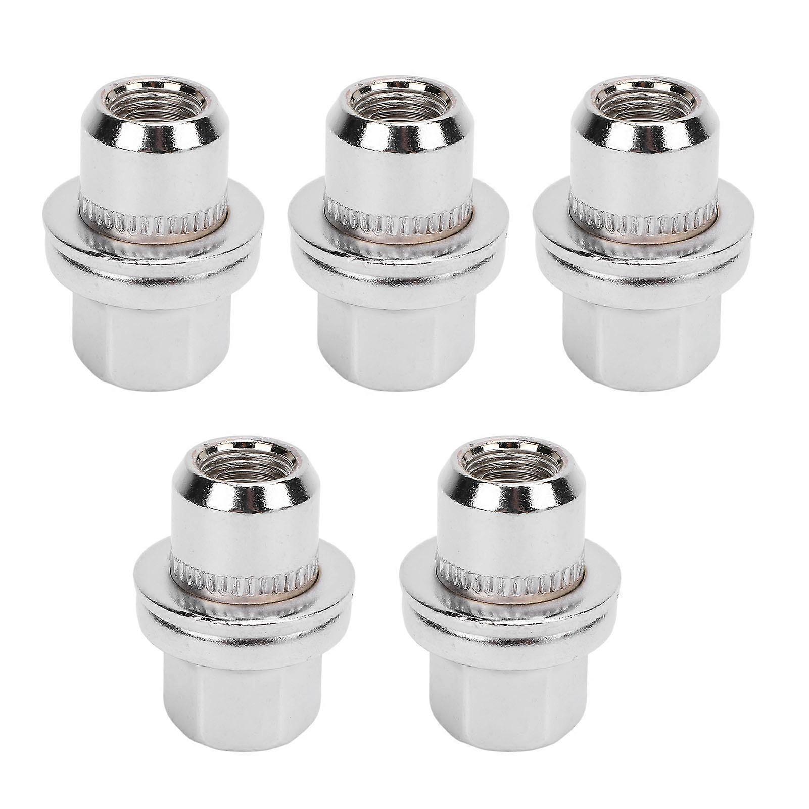 5PCS Wheel Lug Nuts Set High Hardness Steel Alloy Zinc Plated LR068126 for Discovery Defender LR3 LR4