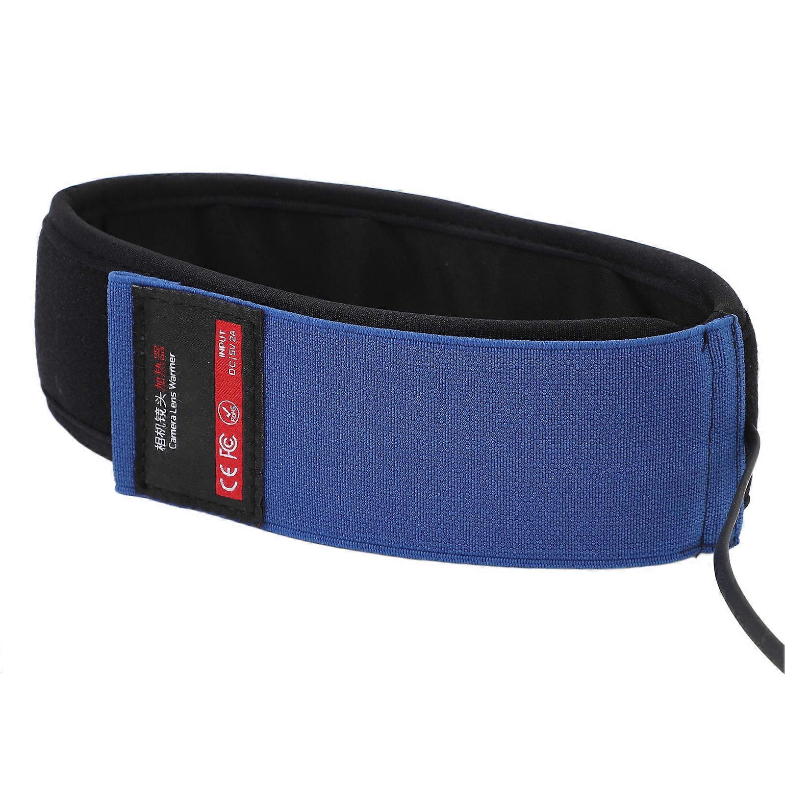 Lens Warmer Anti Fog 3 Temperature Adjustable USB Hook and Loop Lens Heater for Camera Telescopes 425mm / 16.7in 