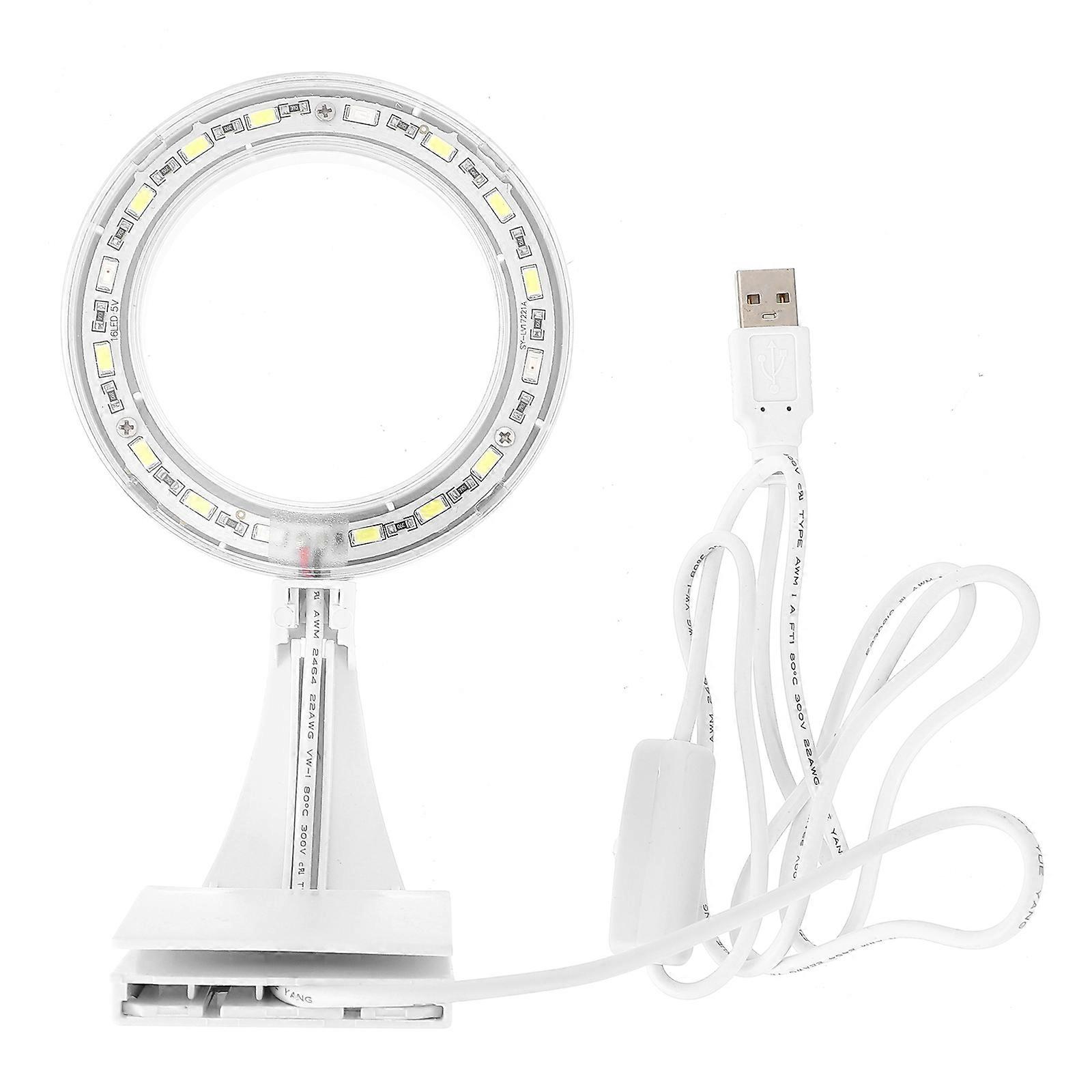 Aquarium LED Light with Adjustable Design for Home Plastic 7.8 Inches