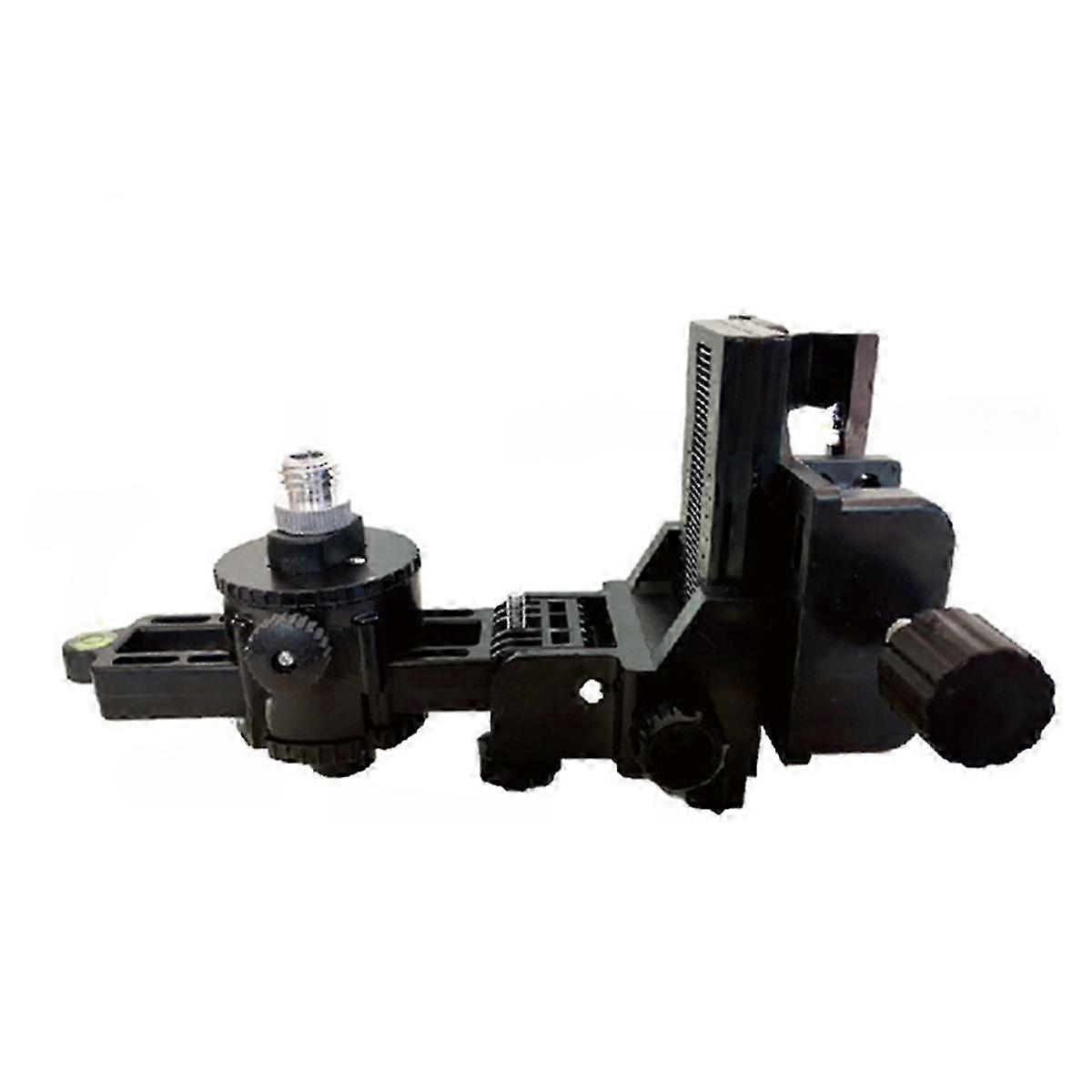 360 درجة الدورية مستوى أنابيب الصلب تلسكوبي رود غرامة تعديل عموم إمالة رفع رود قابل للتعديل عموم الإمالة ، ABS كليب