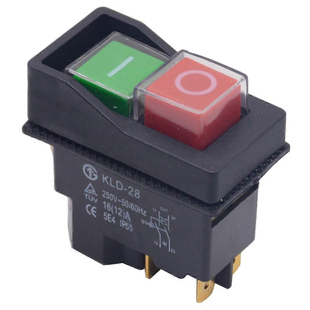 electromagnetic pressure switch KLD28 KLD28A Magnetic switch for slicing drill saw 220V 4 P 5Pin