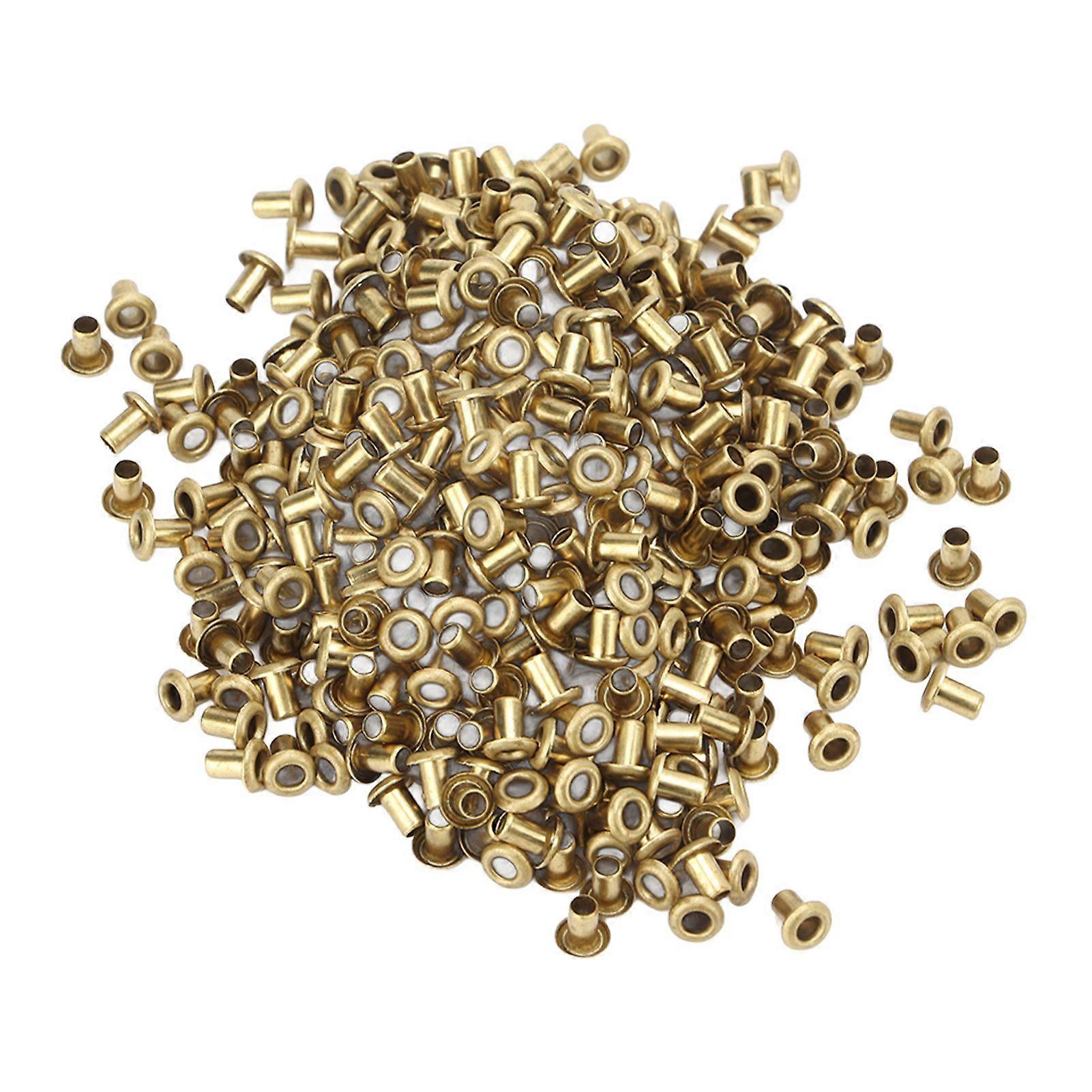 2025 Latest Model  500Pcs Hollow Rivets 65 Copper Smoothing Surfaces Easy