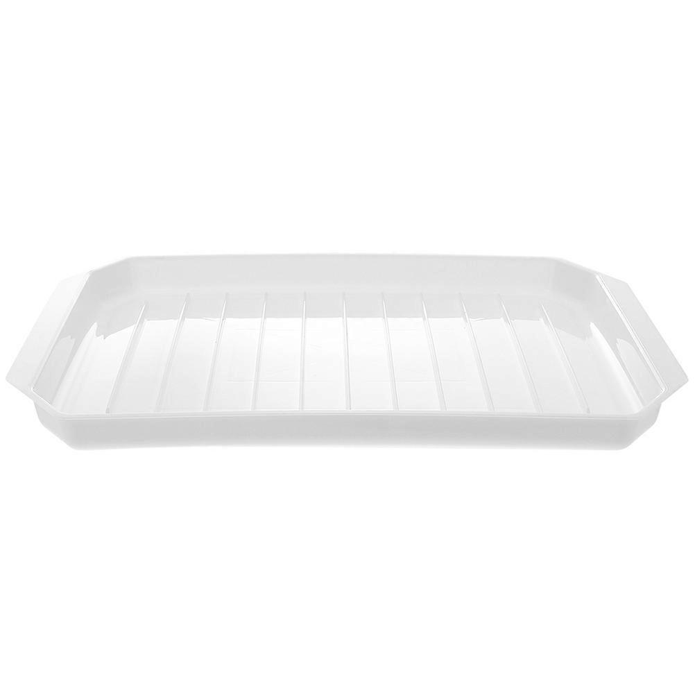 Bacon Fat Draining Tray, Ceramic Pan for Efficient Baking Results