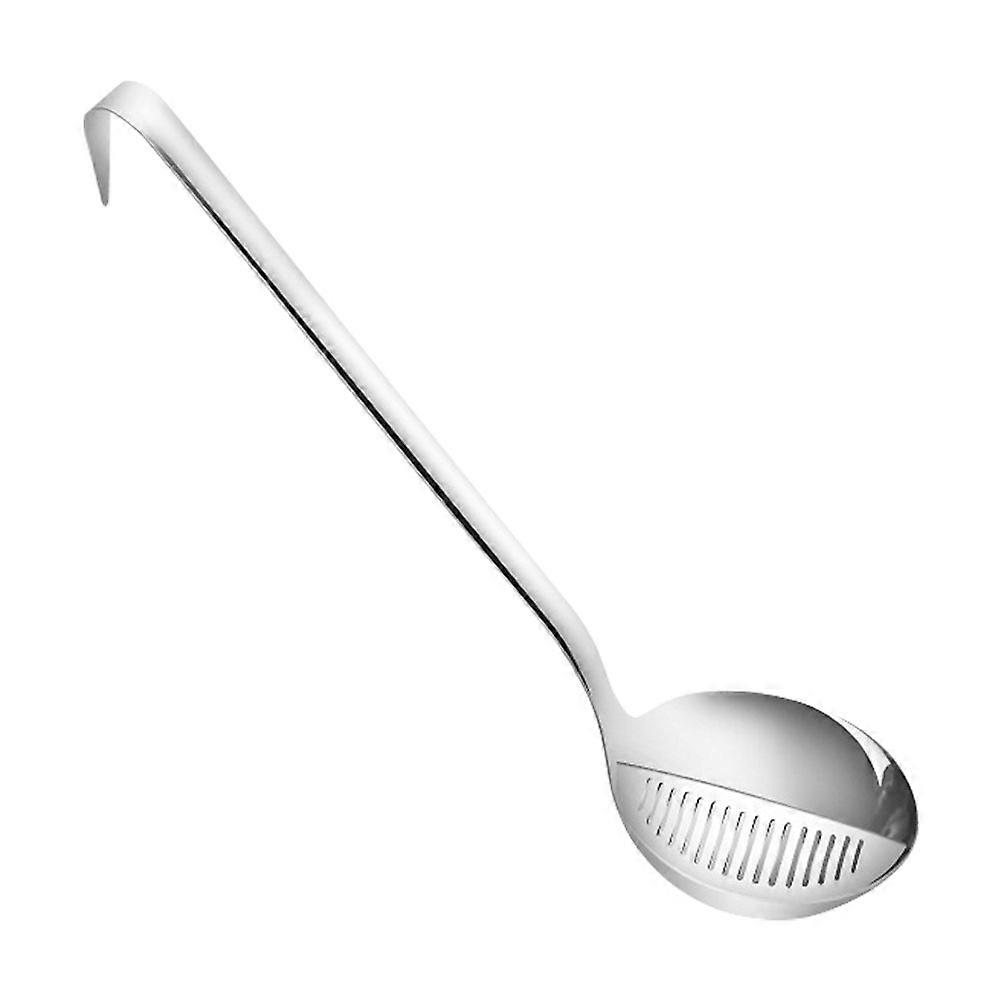 Practical Soup Separator Tool with Strainer Ladle Design
