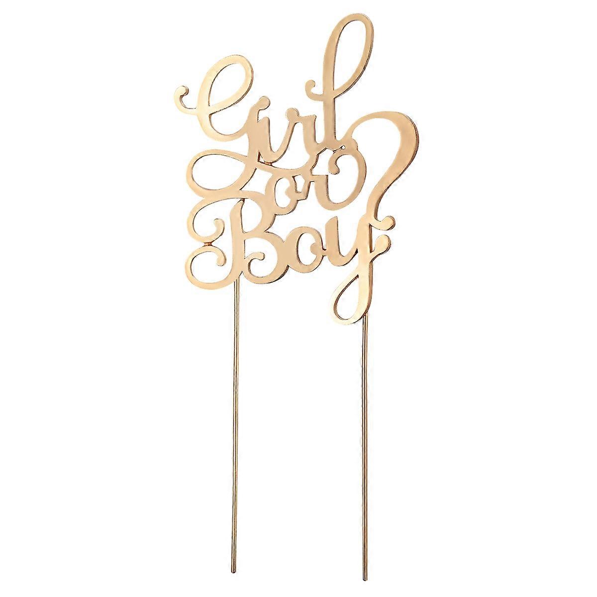 Event Decor Accessories, Attractive Cake Topper for Milestone Occasions