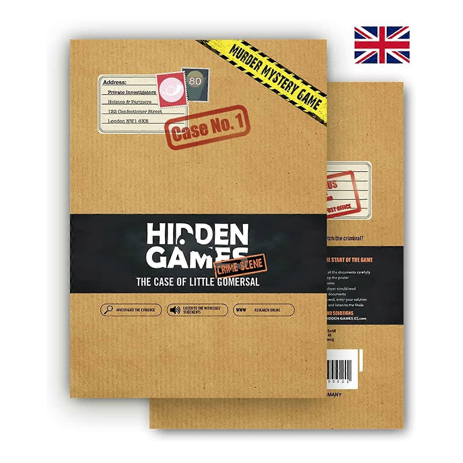 Pegasus Games Hidden Games - Crime Scene: Case 1 - The Little Gomersal (peg9022)