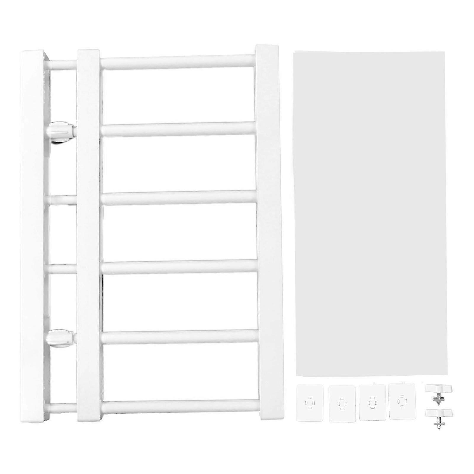Adjustable Length Tension Rod Shelf for Space Saving Solution in Cabinet or Wardrobe, 16.5in Width and Expands up to 152.1in Length, No Nail
