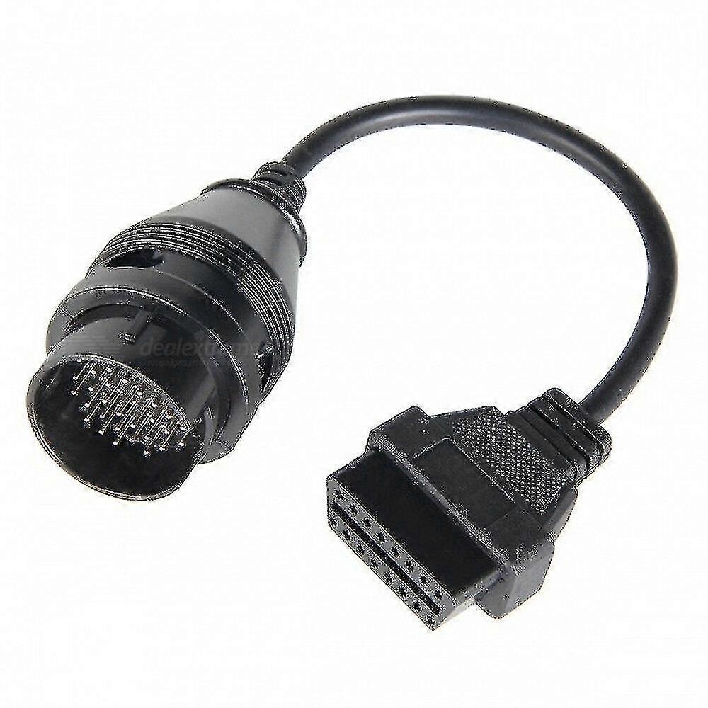 38-Pin to 16-Pin OBD2 Scanner Adapter Cable for Vehicle Diagnostics