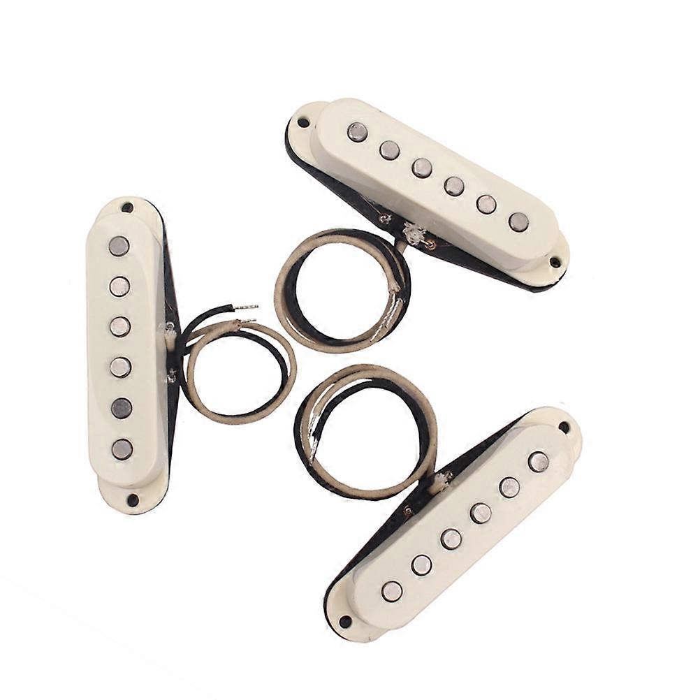 Neck And Bridge Pickups 50mm Fiber Material For Guitar Lovers Musical Instrument Accessories 3Pack