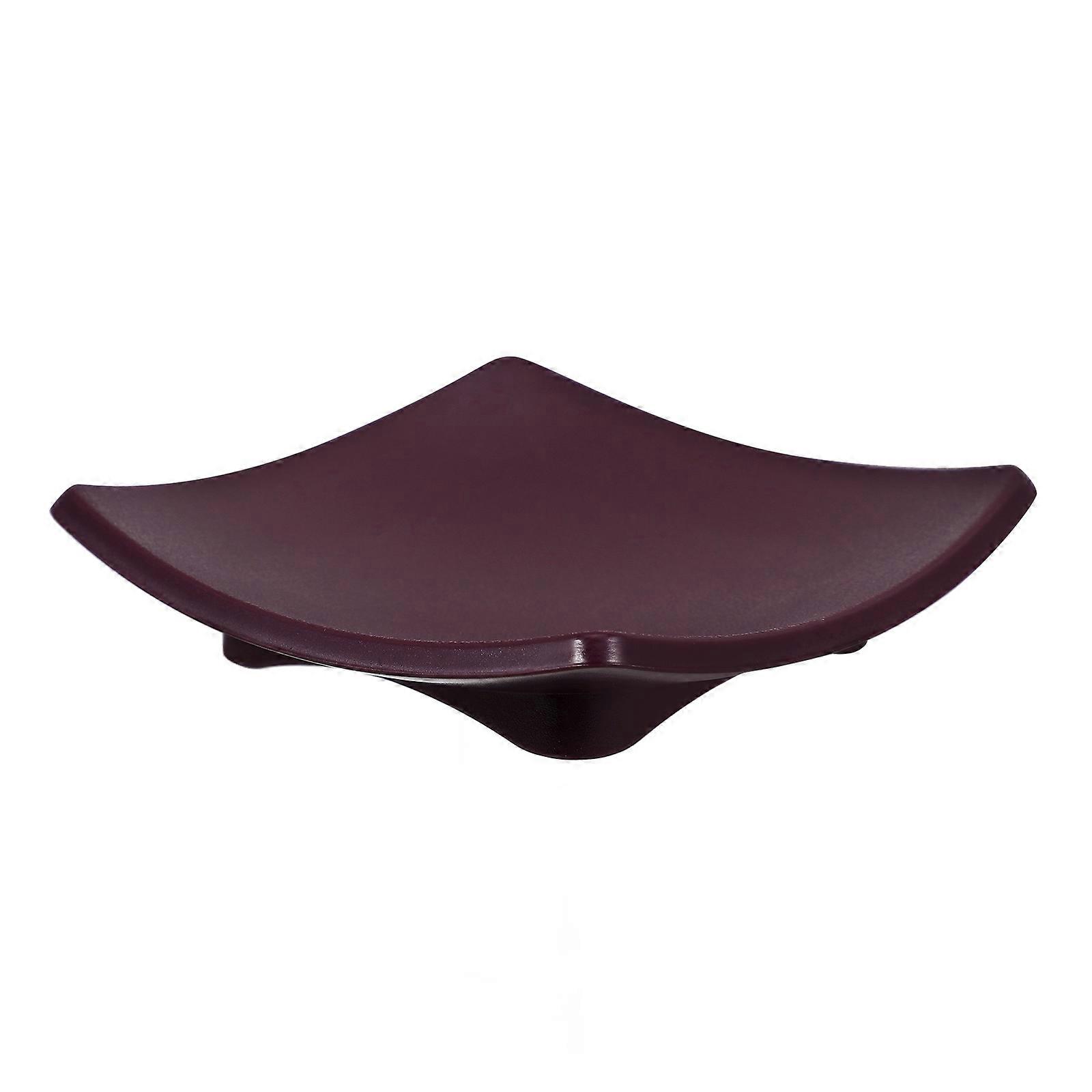 Bathroom Soap Tray Soap Storage Non-slip Bottom ABS Material Elegant Style 1Set