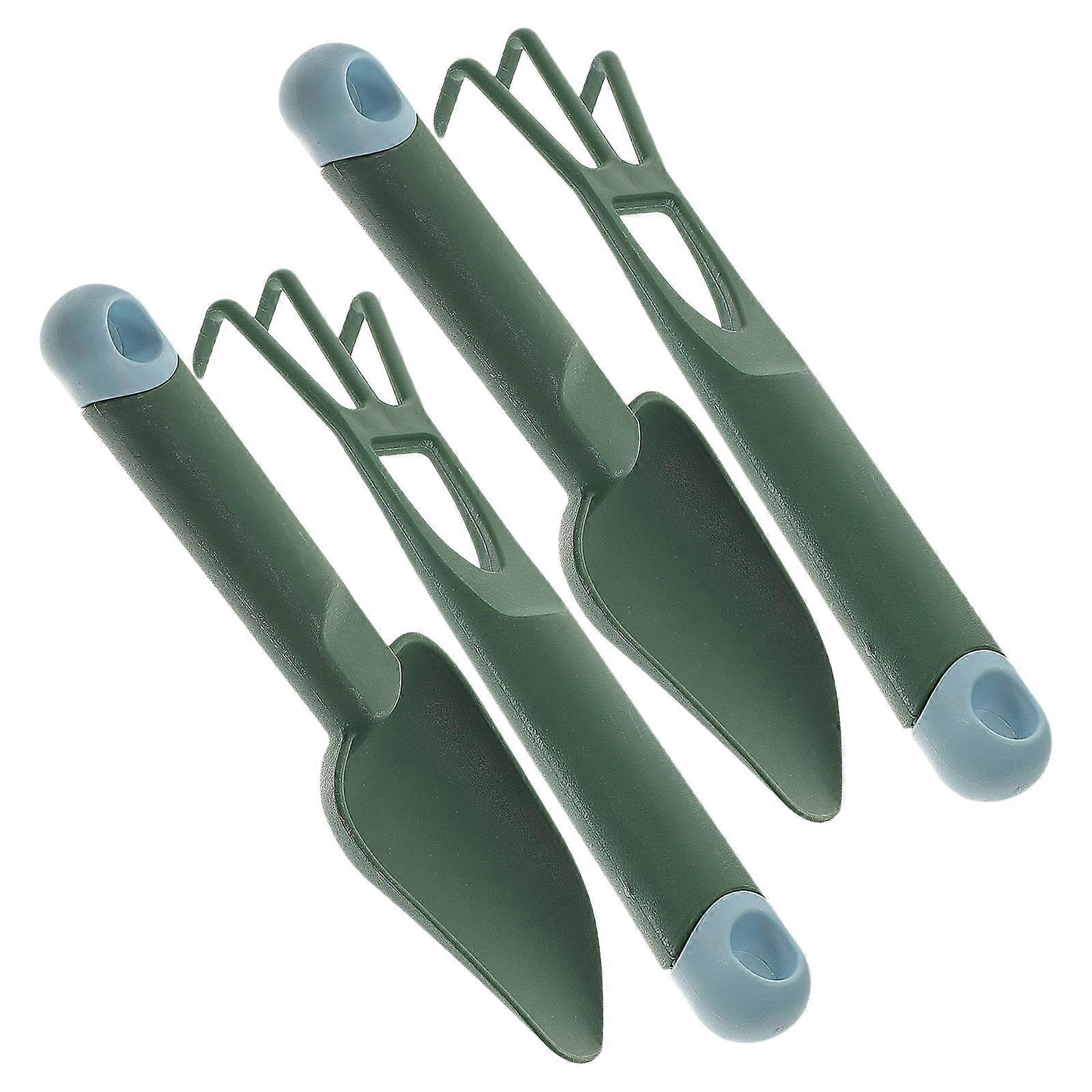 Trowel Kit Hand Trowel And Cultivator Simple Design For Home Gardening 2 Sets