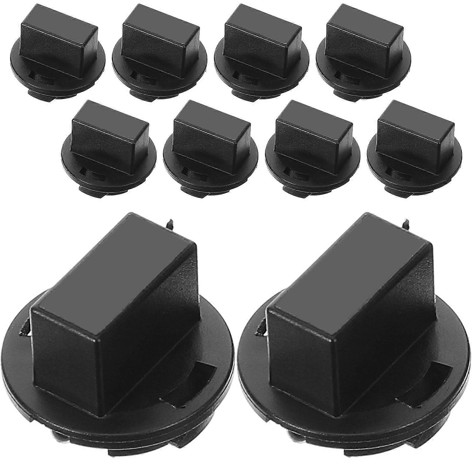 Dash Light Bulbs Twists Socket Wedge Insertion Vehicle Maintenance Mechanics 1.70x1.70x1.50CM 10Set