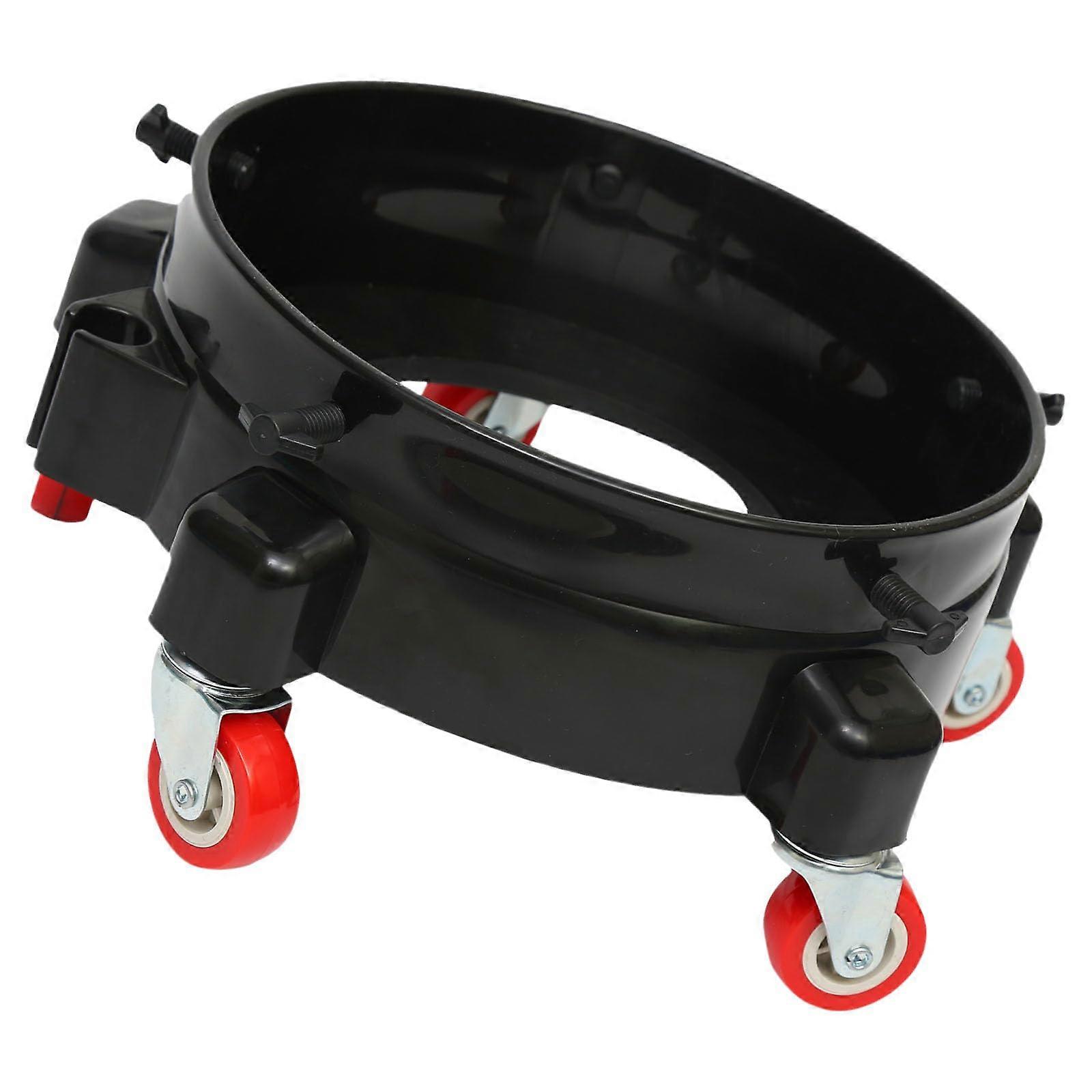 Multifunctional car wash bucket with car wash bucket roller with upgrades for improved organization black Ref: 3049