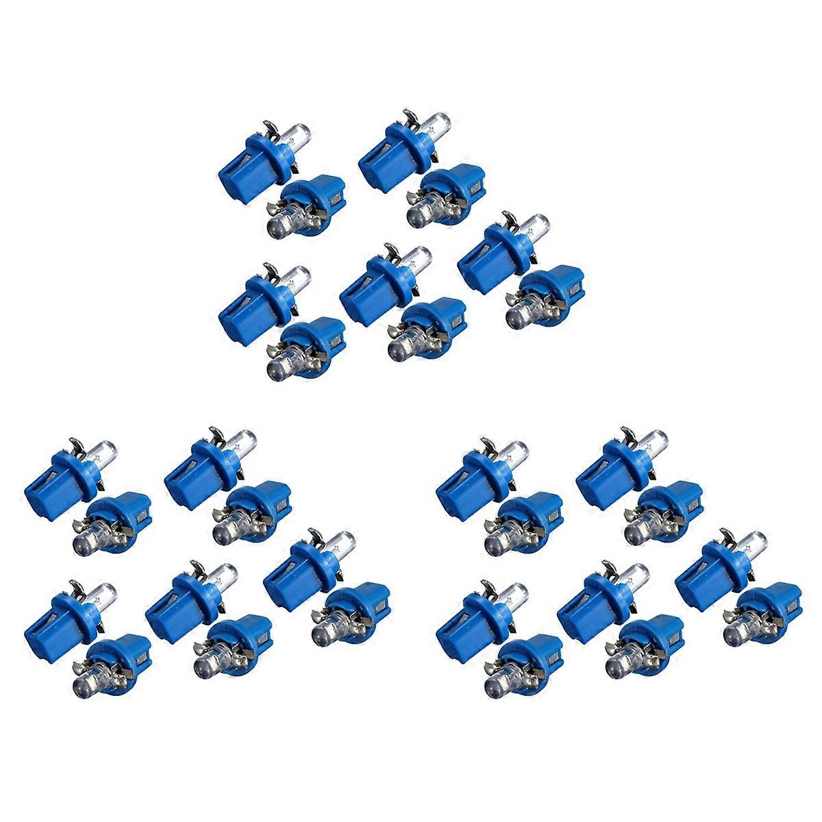 10Pcs LED Bulb Meter Dash B8-5D T5 Lamp