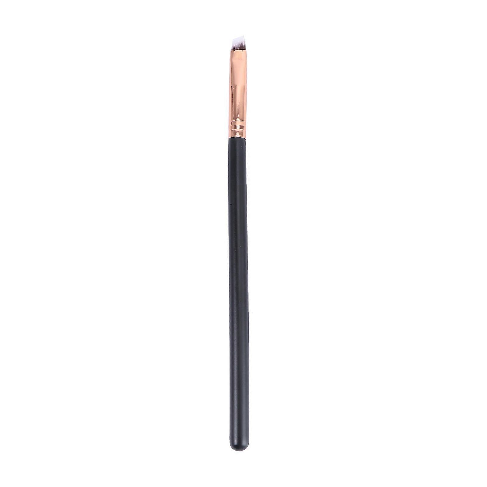 Cosmetics Brush Makeup Application Women Black Pearlescent Handle 6.7X0.3X0.3in 1Pack