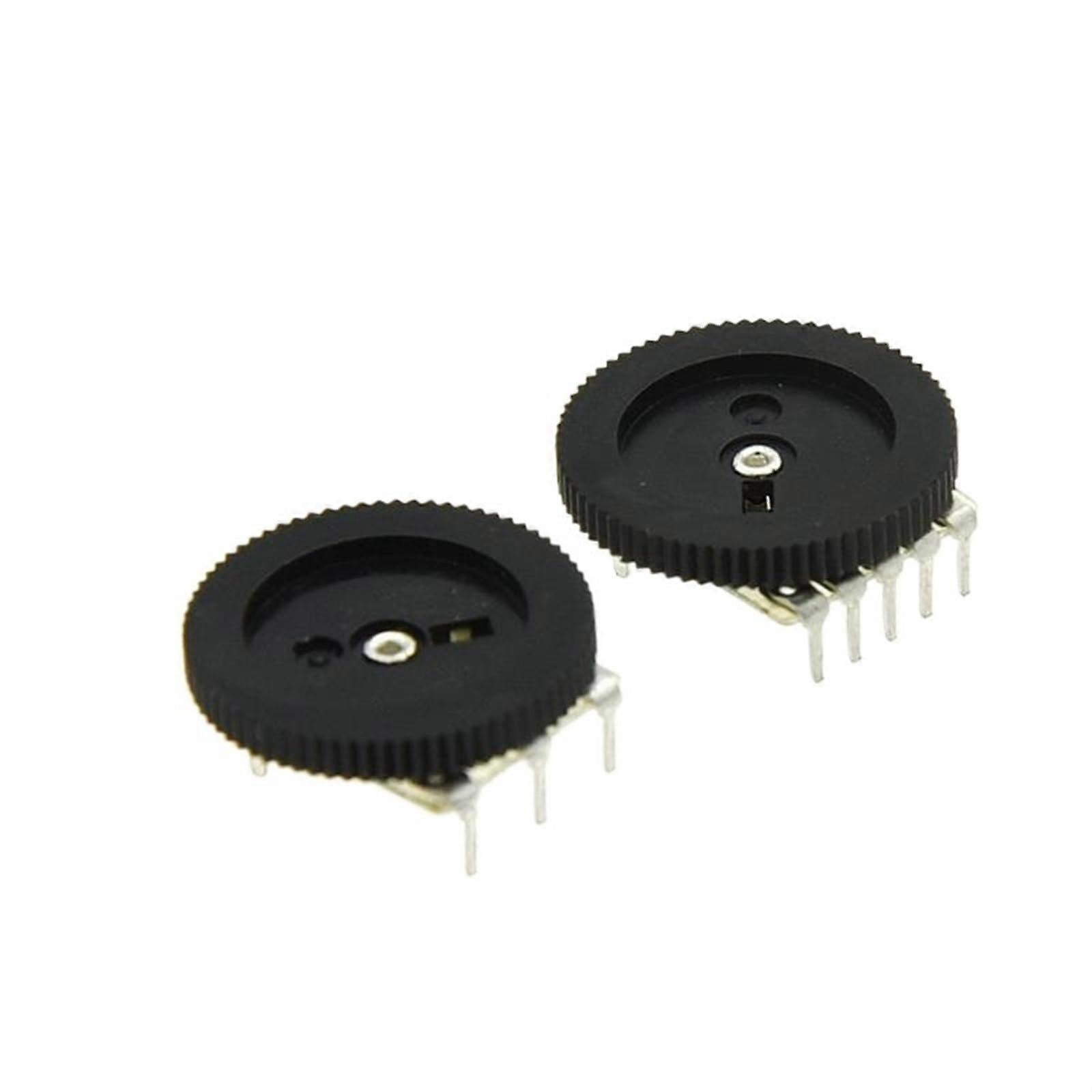 Getriebe Zifferblatt Potentiometer 10 Pack 3/5 Pin 1k 10K 20K 50K DIP3 16x2MM for Electronic Projects and Circuit Design