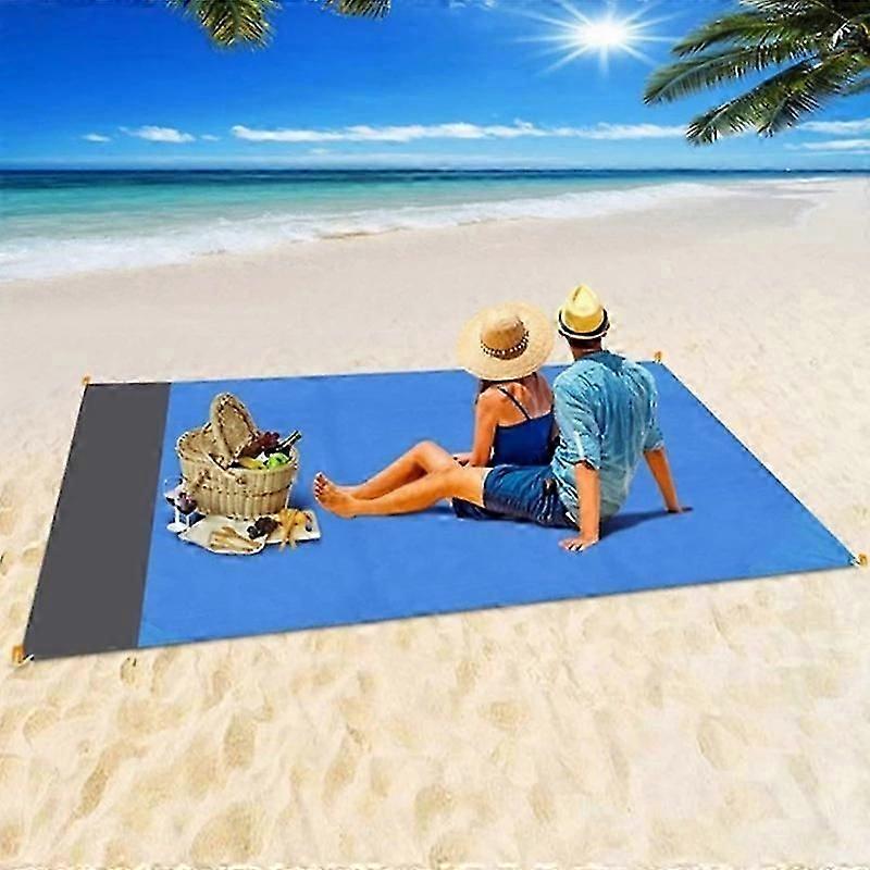2025 Latest Model Lightweight Sand Free Beach Mat Waterproof Foldable Mat For