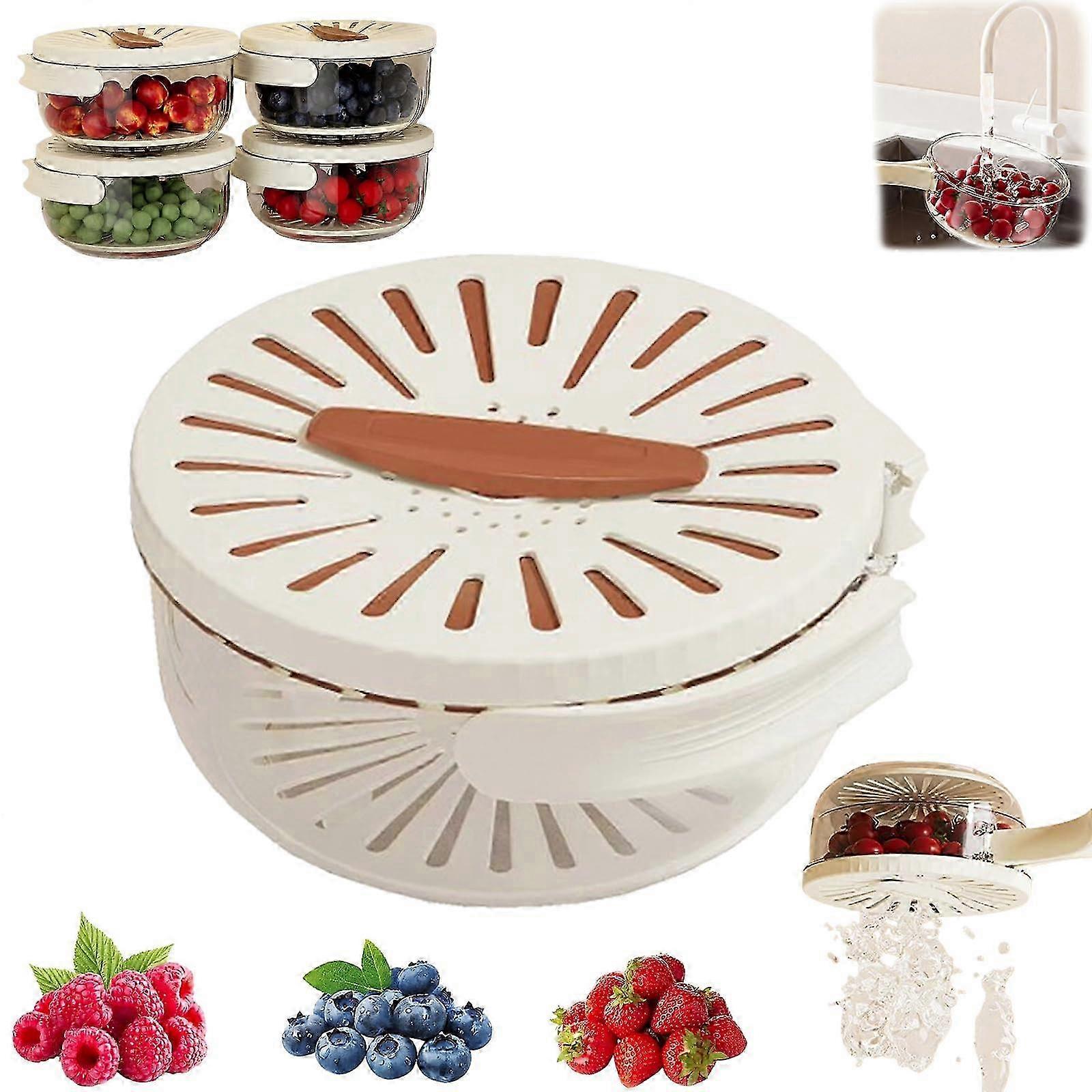 Multifunctional Washing and Storing Bowl for Fruits and Vegetables, Ideal for All Your Kitchen Needs