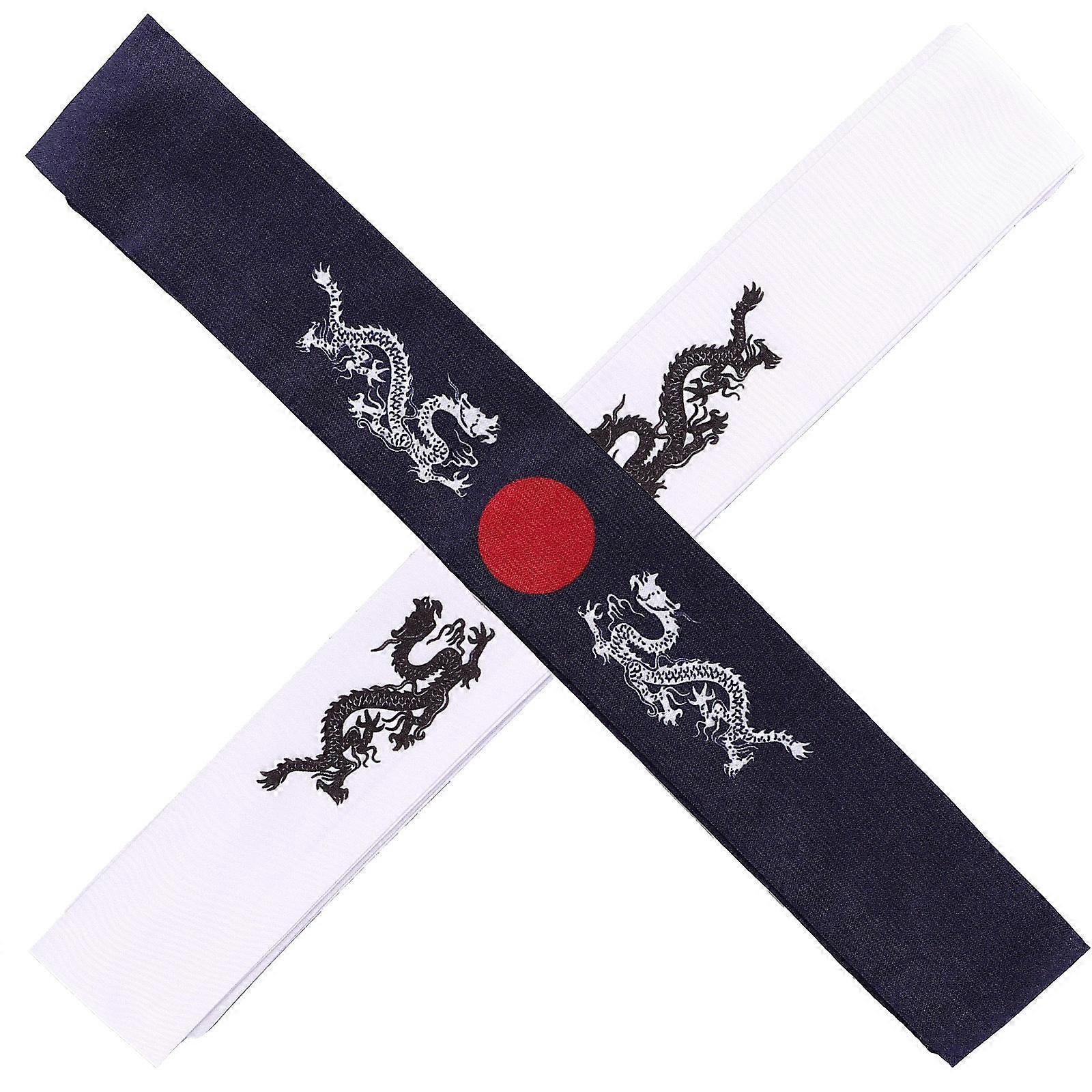 Headbands For Women Japanese Theme Design Simple Yet Charming Sports Activities Confidence Boosting 2Pcs