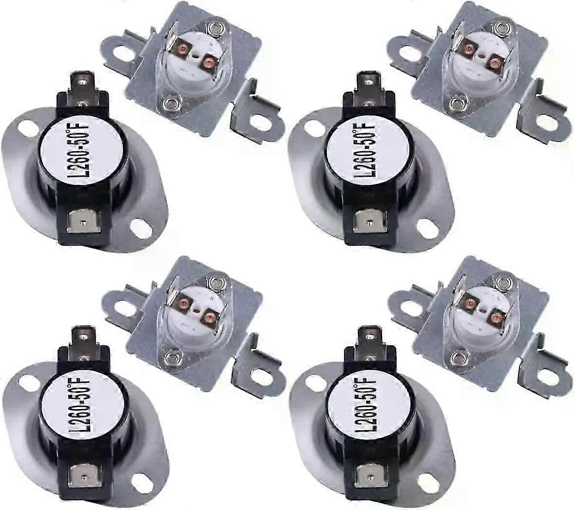 4 Unit DC96-00887A & DC47-00018A Dryer Thermal Fuse and Thermostat Kit