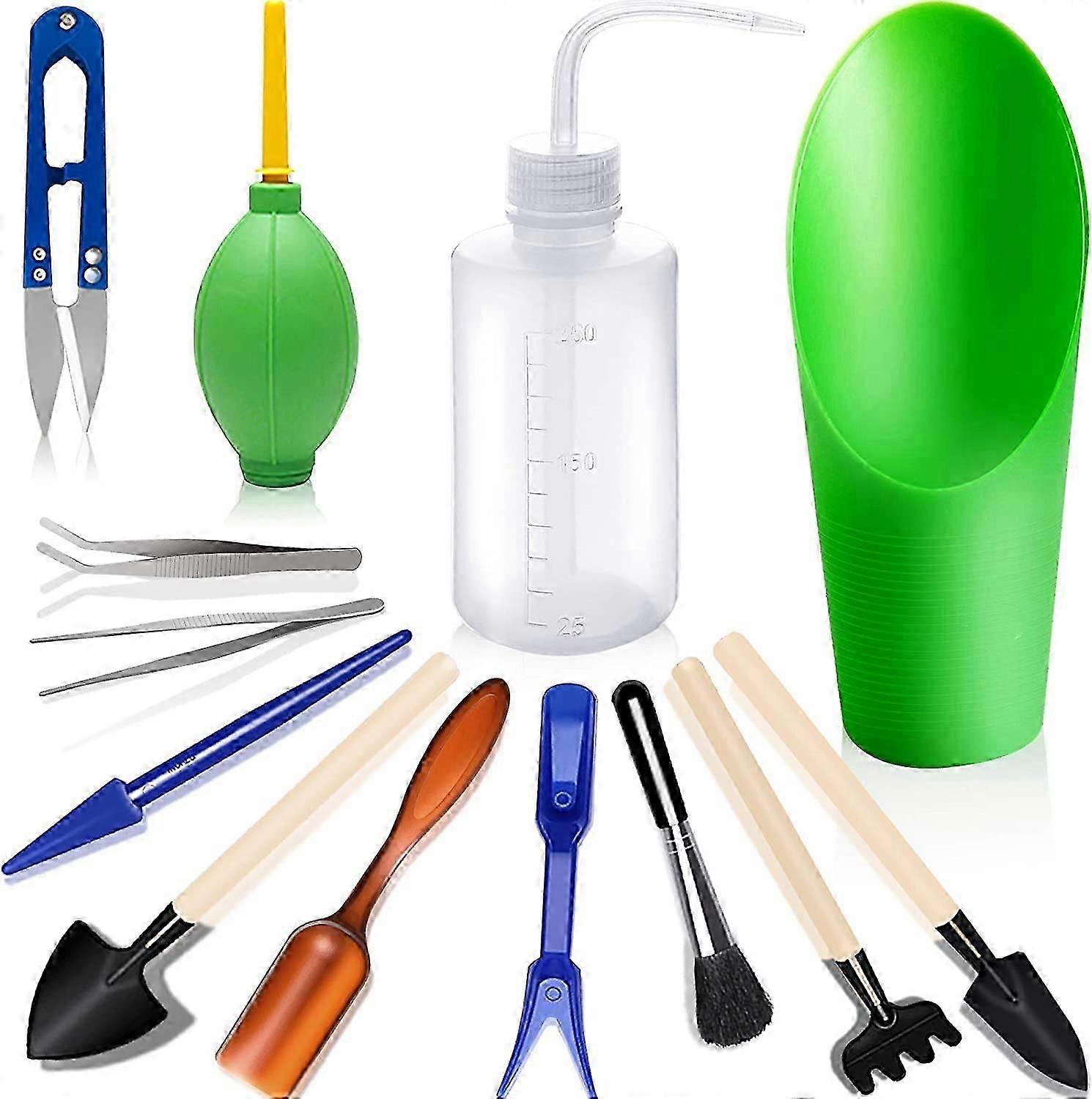 Succulent Tools, Mini Garden Tool Set, Transplanting Tools Set, Succulent Care kit for Succulen