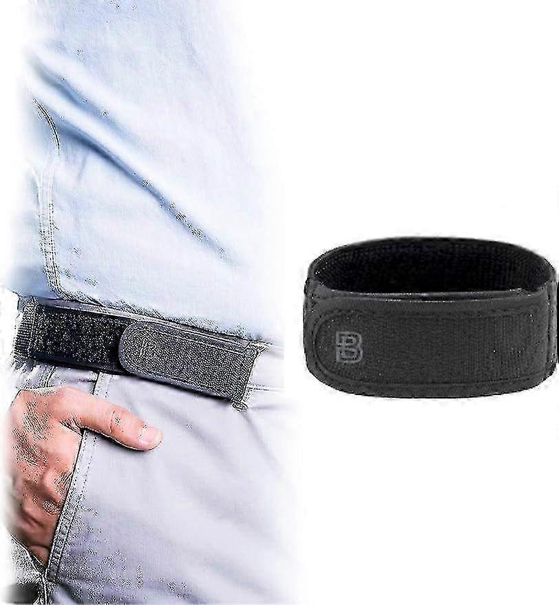 Erkekler İçin Toka Elastik Kemer Yok - Titan Konfor Kemeri 1.5 İnç Kemer Halkalarına, Ayarlanabilir Streç Bel Bandına Uyar