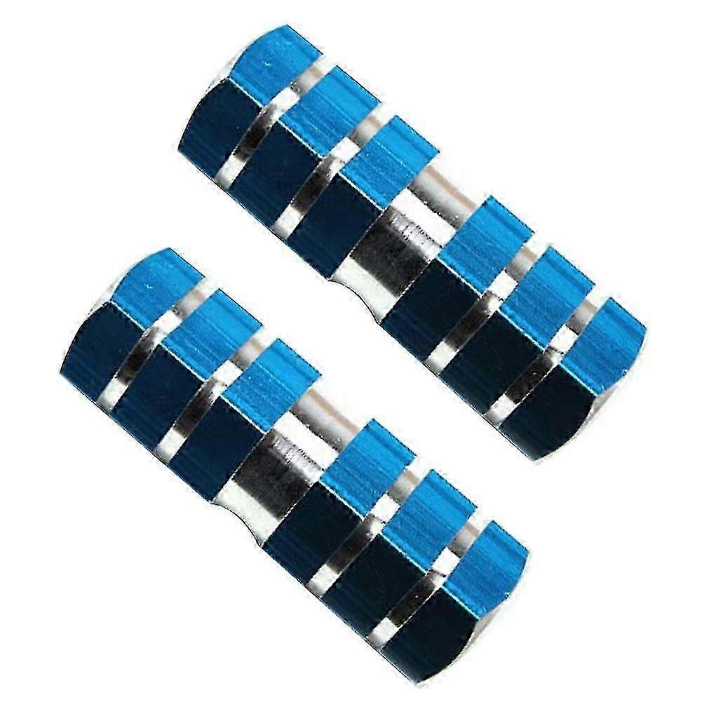 Mavi 2 adet Bisiklet Tekerleği Altıgen Aks Ayak Standı Dublör Mandalları Çeşitli Bisiklet Markalarıyla Uyumlu