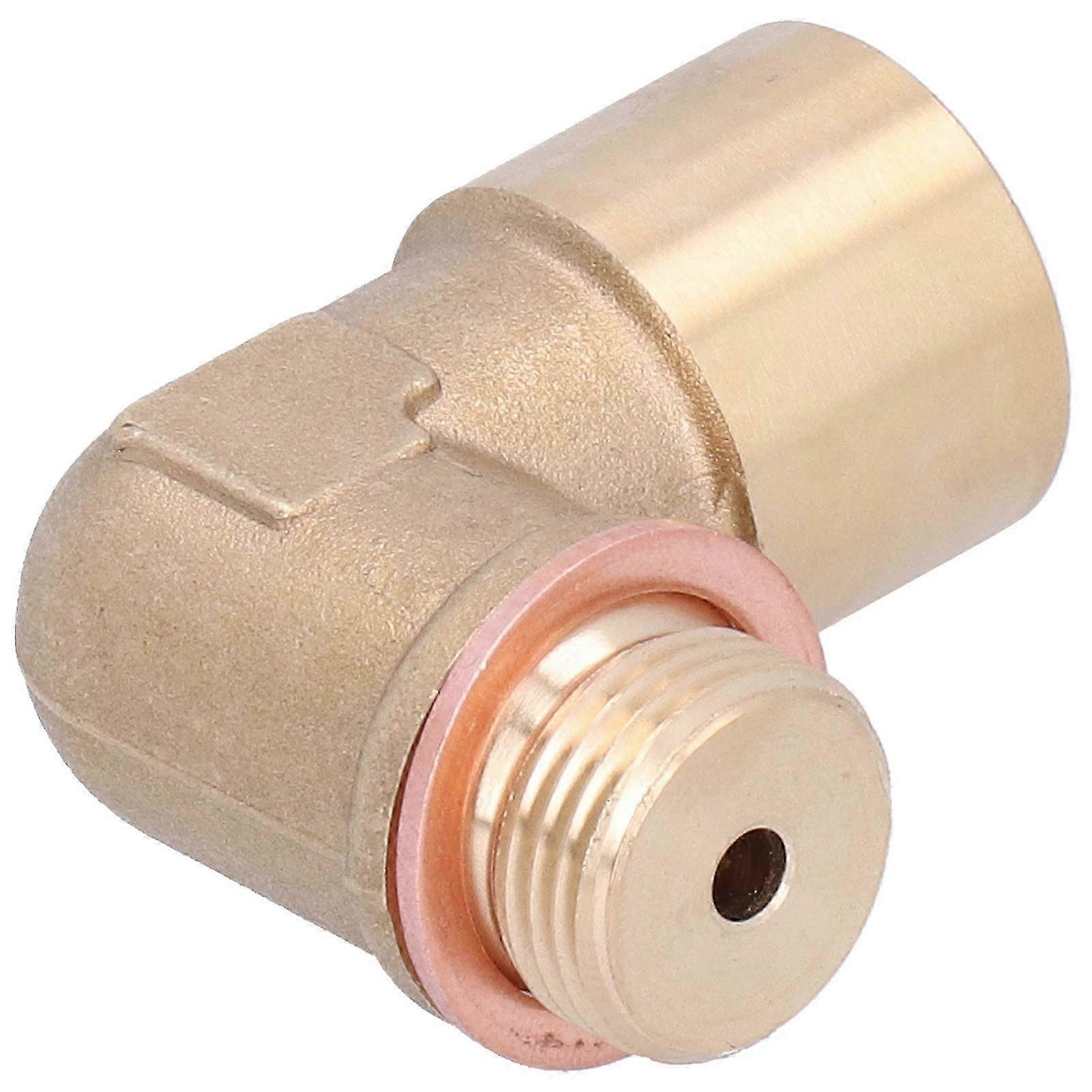 90 Degree Angled Oxygen Sensor Extender M18x1.5 Brass Extension Spacer Adapter for Vehicles