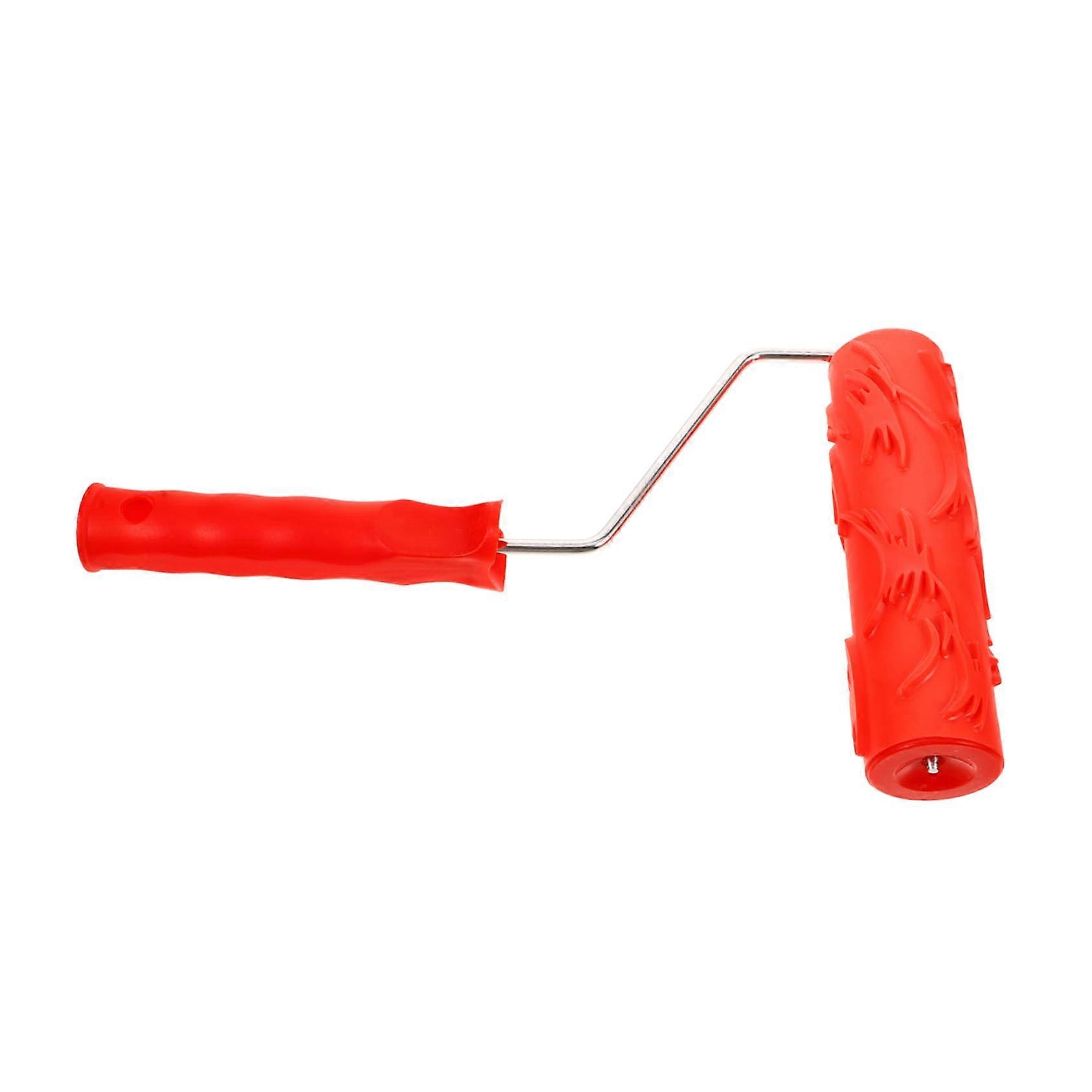 Pressure Cylinder Paint Rollers Textured Roller For Wall Painting Pattern Texture Embossing Plastic DIY Roller