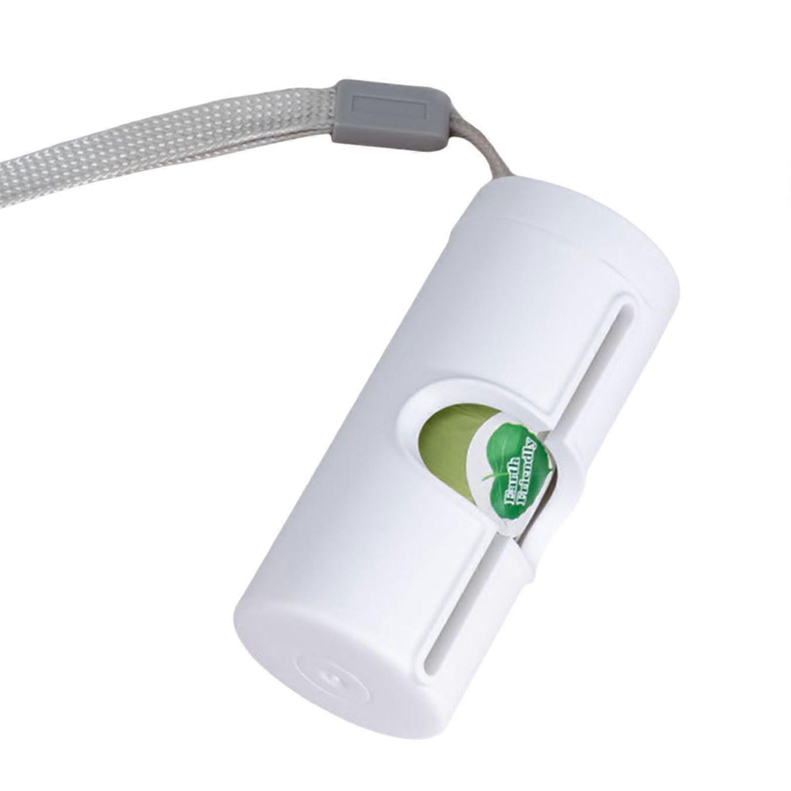 Dog Waste Bag Dispenser with Holder for Outdoor Use, Reusable Trash Bags, Waterproof Material, Easy Attachment