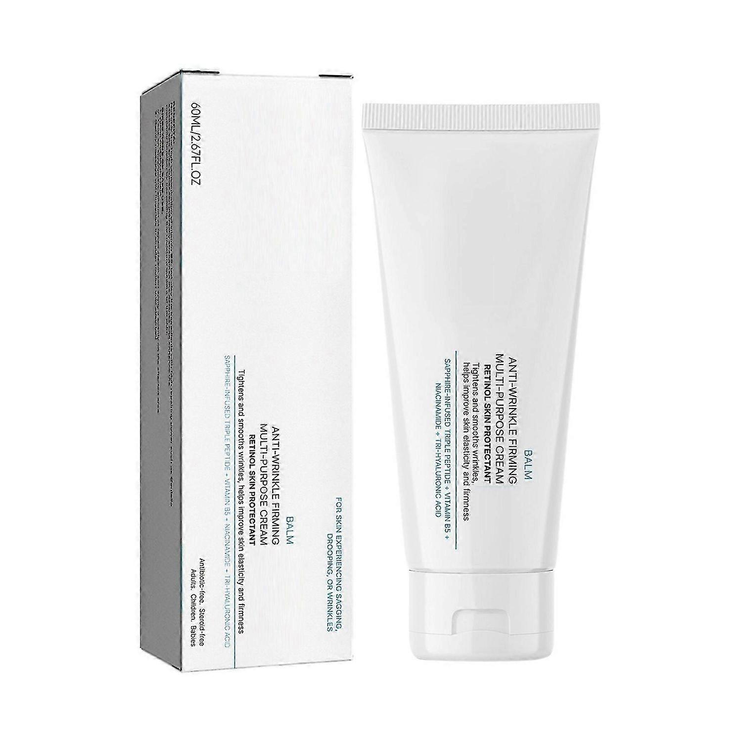 Anti-Wrinkle Firming Multi-Purpose Cream, B5 Face Moisturizer, Tightens and Smoothes Wrinkles, Helps Improve Skin Elasticity and Firmness