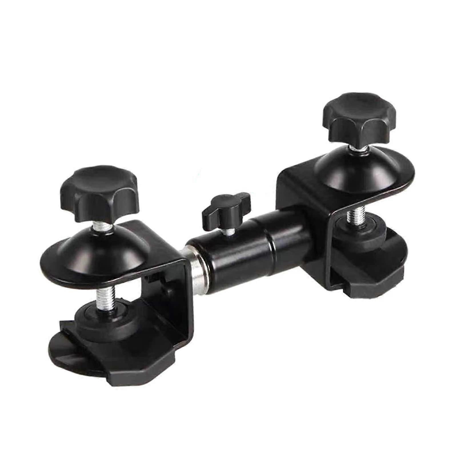 Aluminum Alloy Tripod Umbrella Holder C Clamp Mount for Camera Rain Protection Adjustable Size and Compatibility
