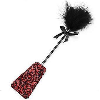Feather Teaser Stick with Soft Feathers for Body Touching, for SM Beginners and Role Play Parties