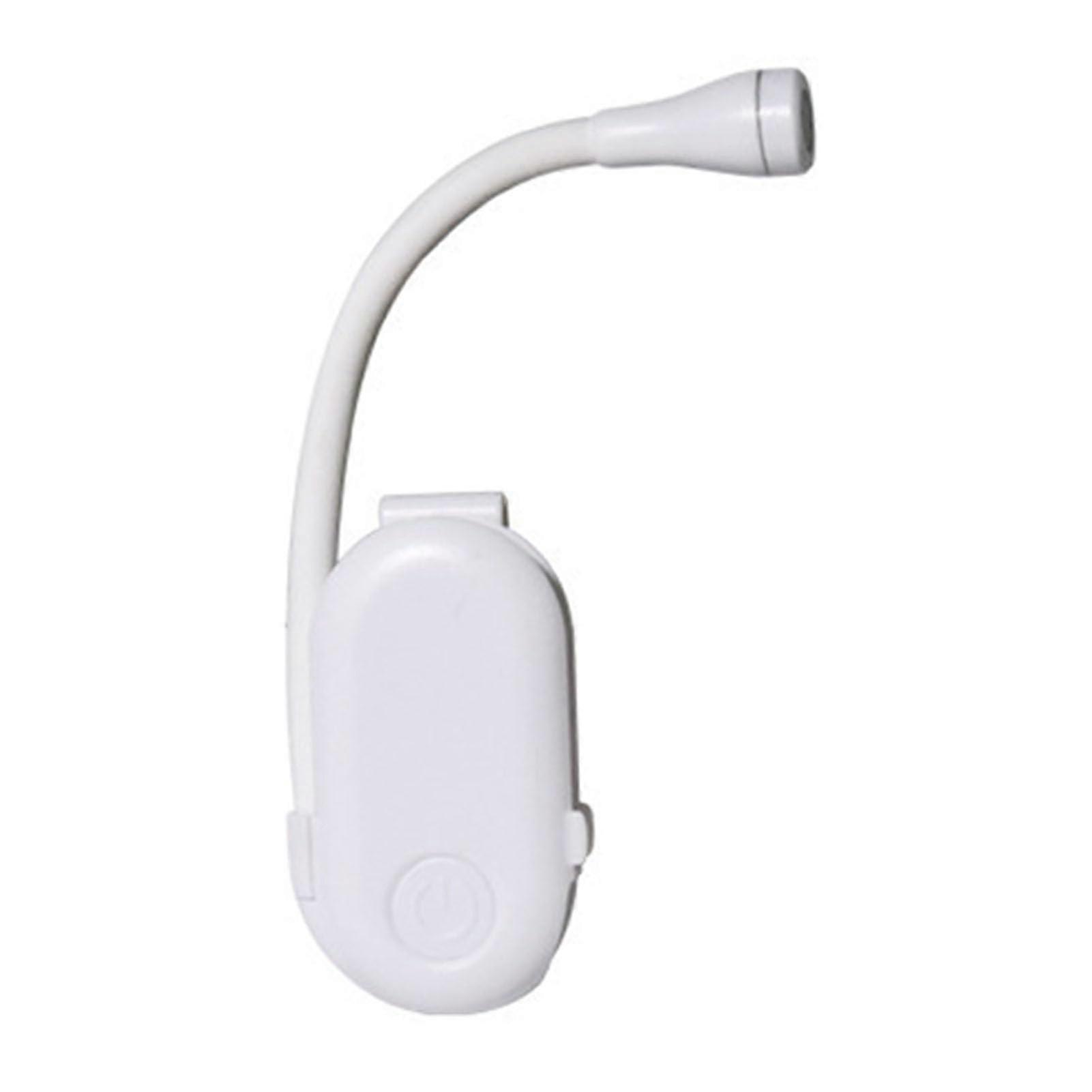 Rechargeable LED Book Light with USB Charging, Portable Clip-On Design, Eye-Friendly Reading Lamp for Bed and Office Use