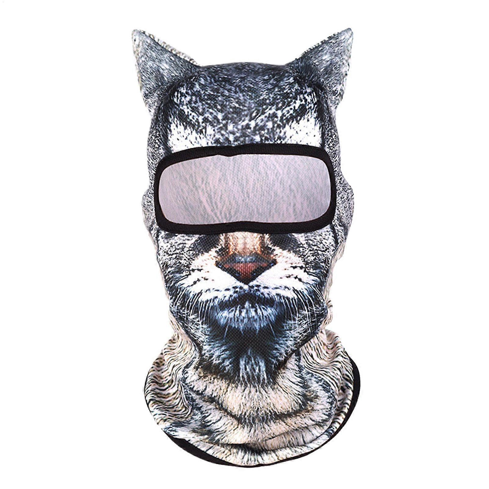 Animal Face Mask with Ears