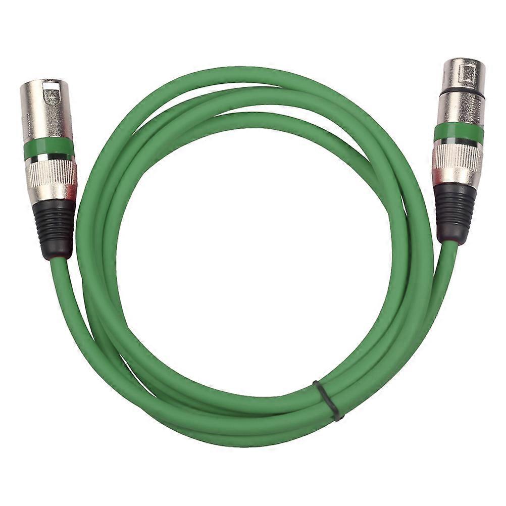 Xlr Microphone Cable Audio Signal Transmission Stage Mic Wire Zinc Alloy Copper 6Set