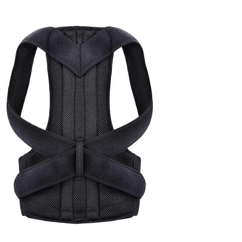 Lumbar Support Back Stretcher with Steel Plate for Improved Posture and Humpback Correction - Size S (Upgrade)