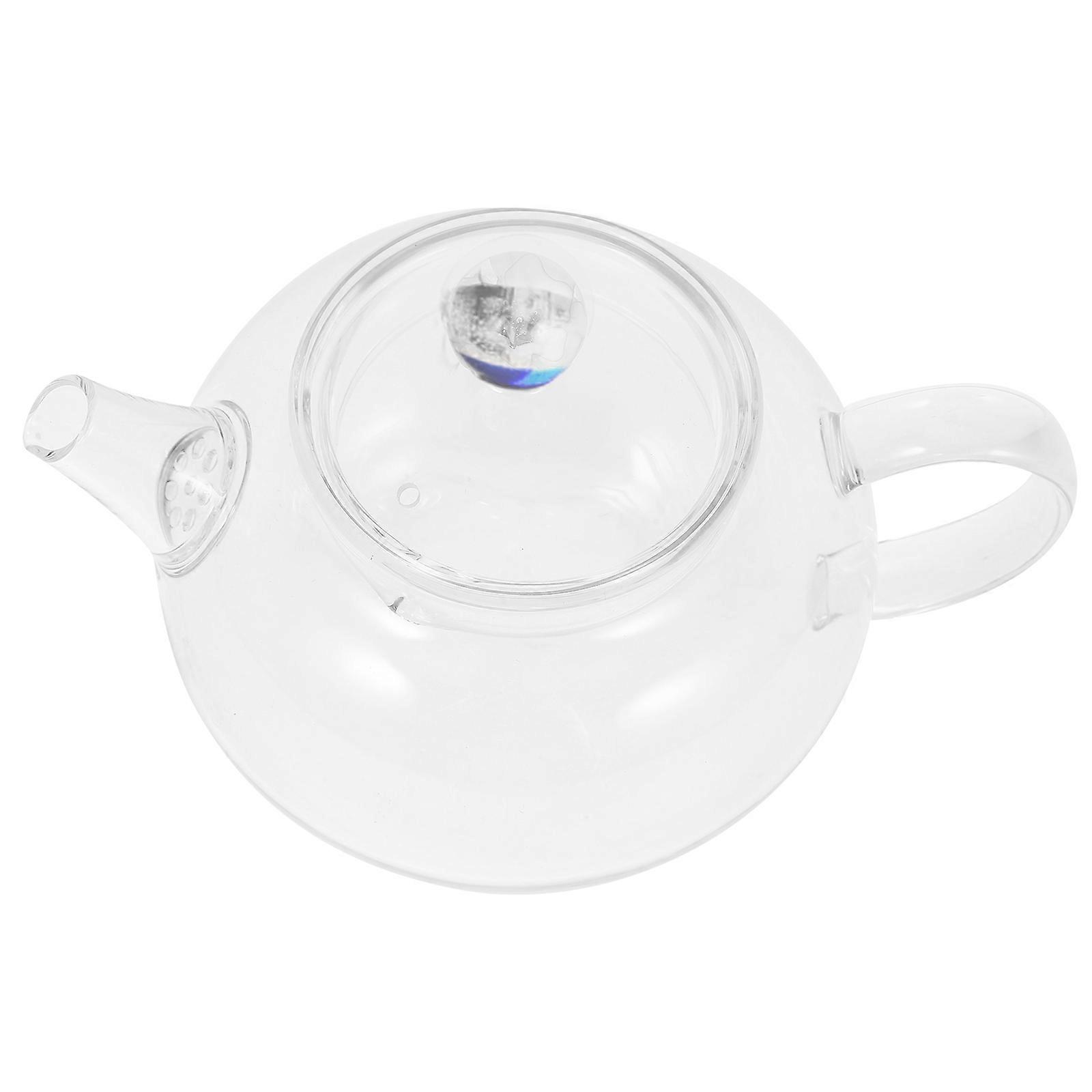 Glaskessel Transparente Farbe Hitzebeständiger Vorratstopf 1Set