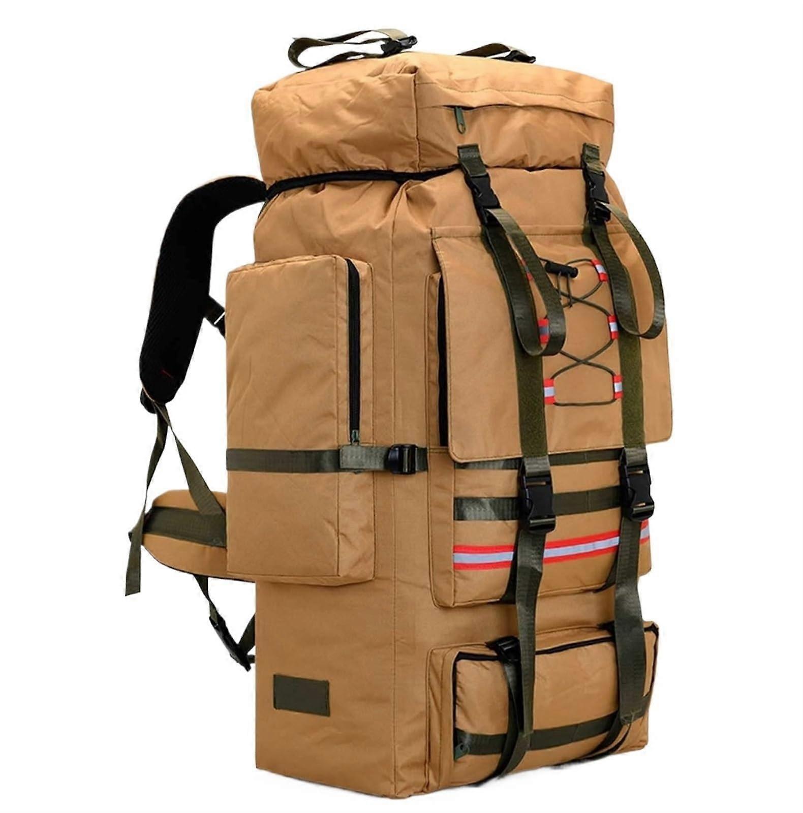 130L Large Capacity Camping Hiking Backpack for Men, Extra Survival Travel Backpack