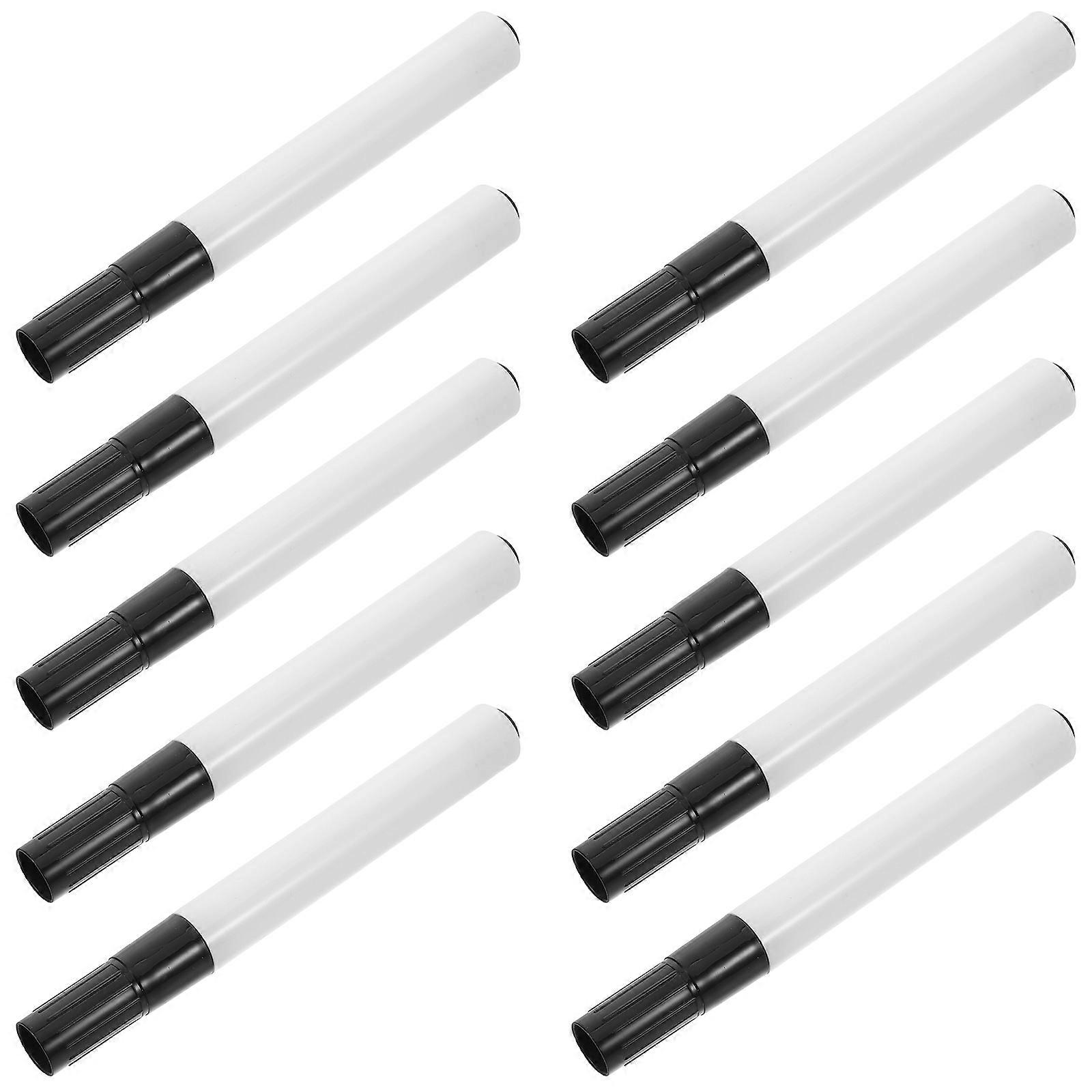 Refillable Whiteboard Markers with Fine Tip – Smooth Ink Flow Dry Erase Pens for Whiteboards and Chalkboards