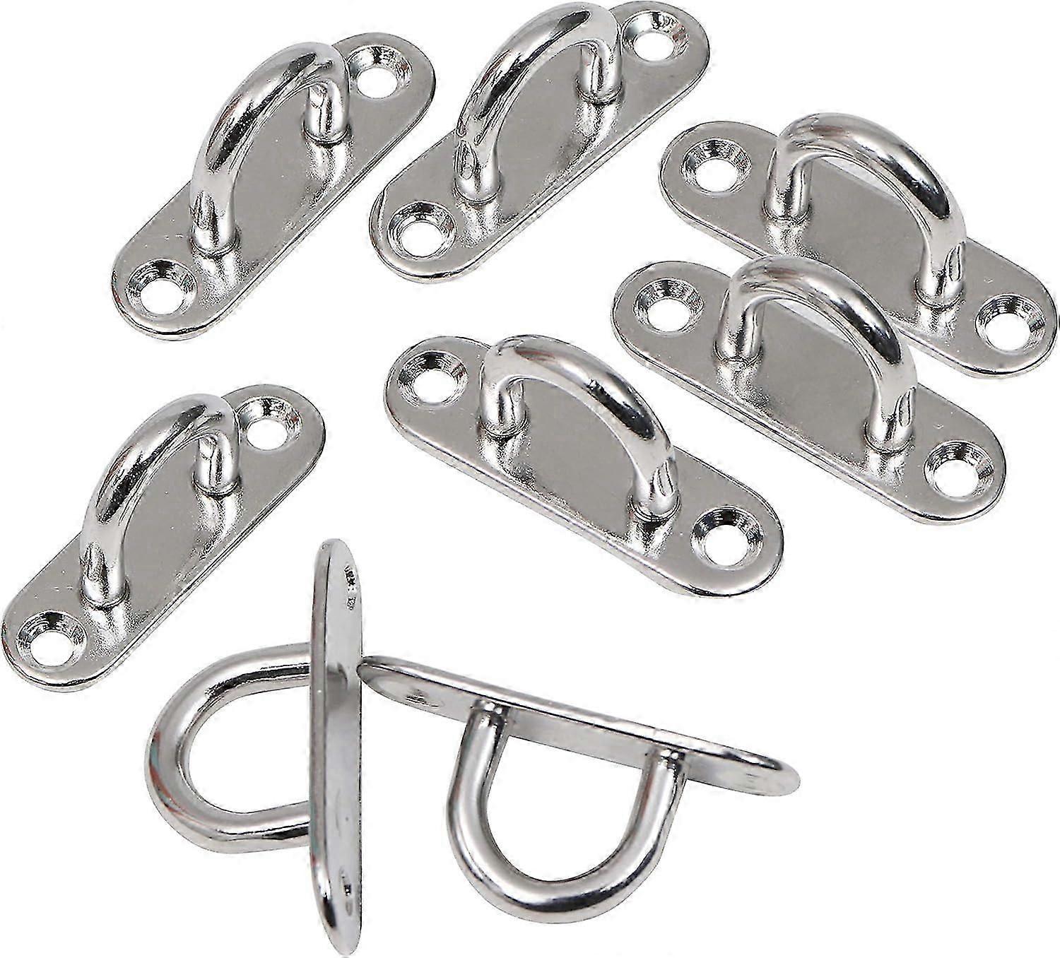 M8 (Pack of 8) - Heavy Duty U-Angle Wall or Ceiling Mount Hook Fixing