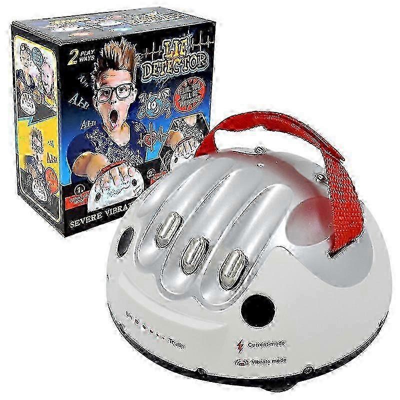 ZENGO Lie Detector Toy Polygraph Shocking Liar Micro Electric Shock Lie Detector Test Truth Game Toy