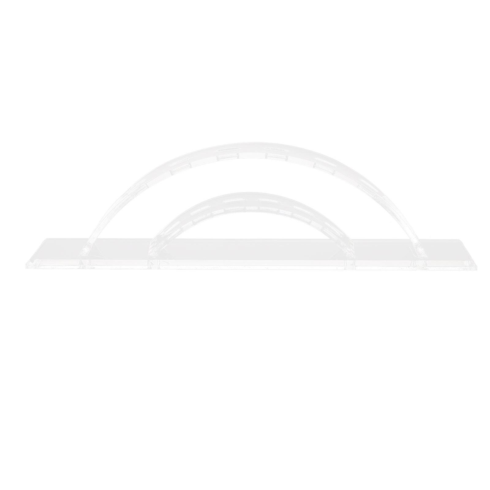 1Pc Arc Shaped Acrylic Tweezers Storage Rack for Eyelash Extension Tools
