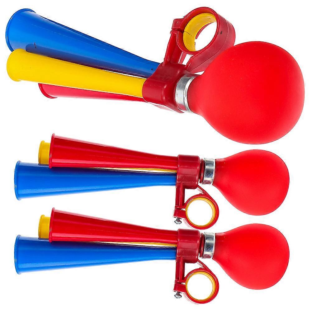 Small Bike Horn For Folding Bicycles Durable And Practical 3Pcs