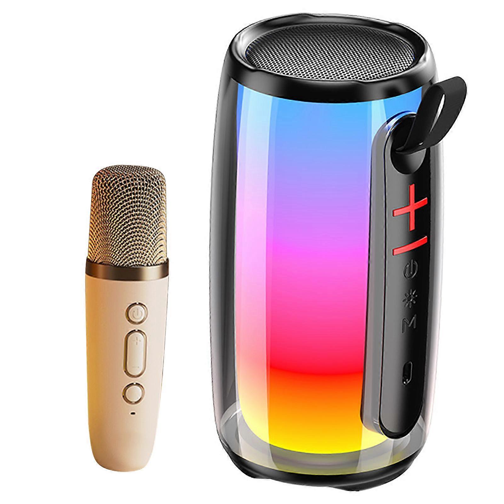 Wireless Bluetooth Karaoke Machine with Mic Portable ABS Speaker